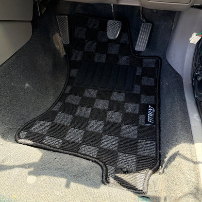 Checker Floor Mats to suit Subaru SF Forester 1997 RHD