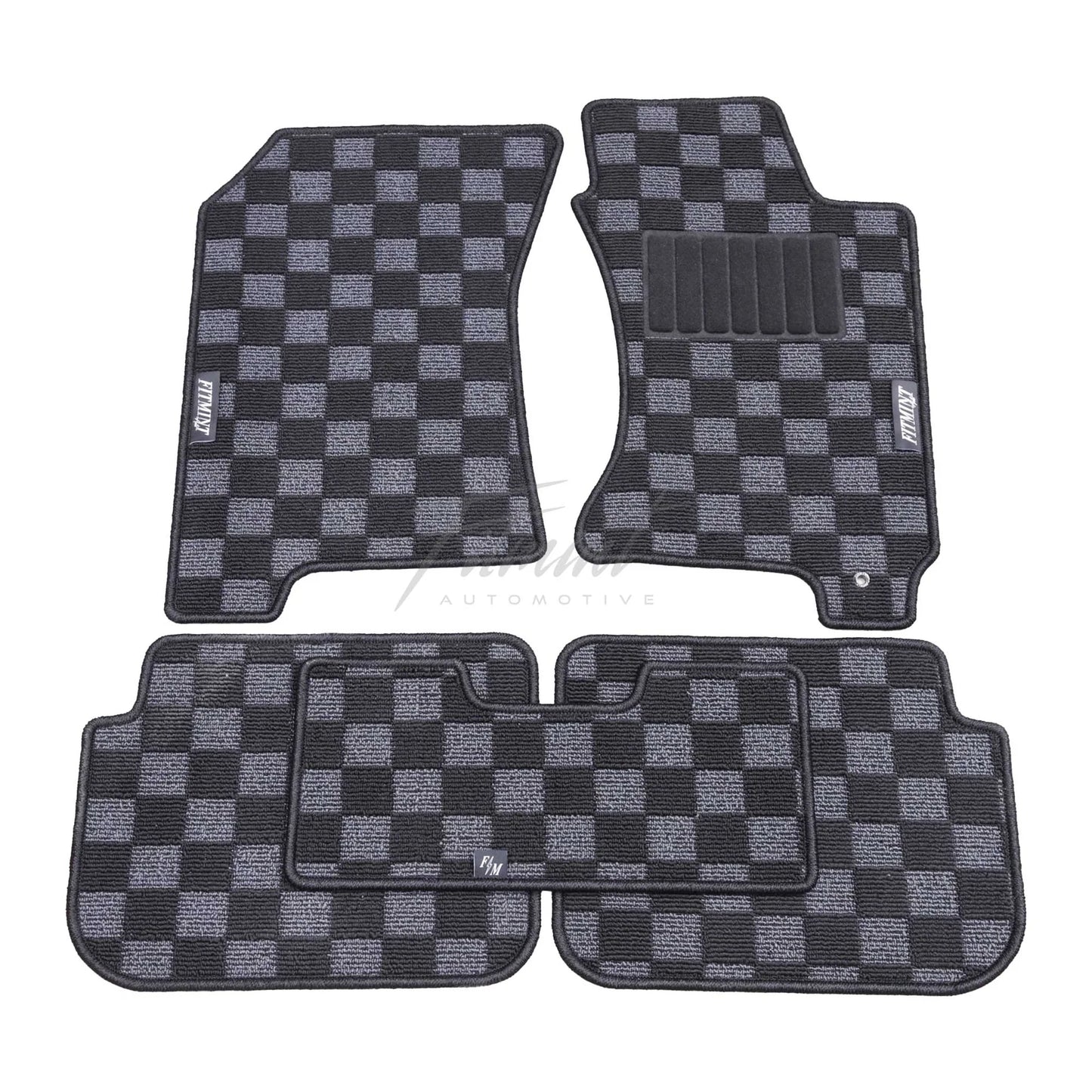 Checker Floor Mats to suit Subaru SF Forester 1997 RHD
