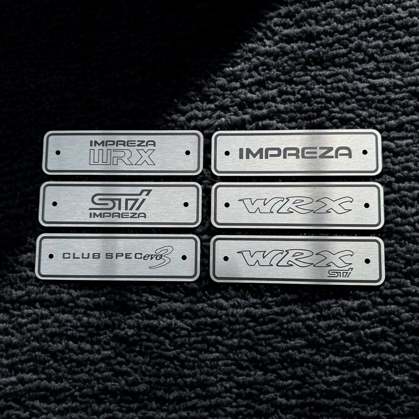 Floor Mats Subaru Impreza GC8 WRX (Gen 1) 1992-00
