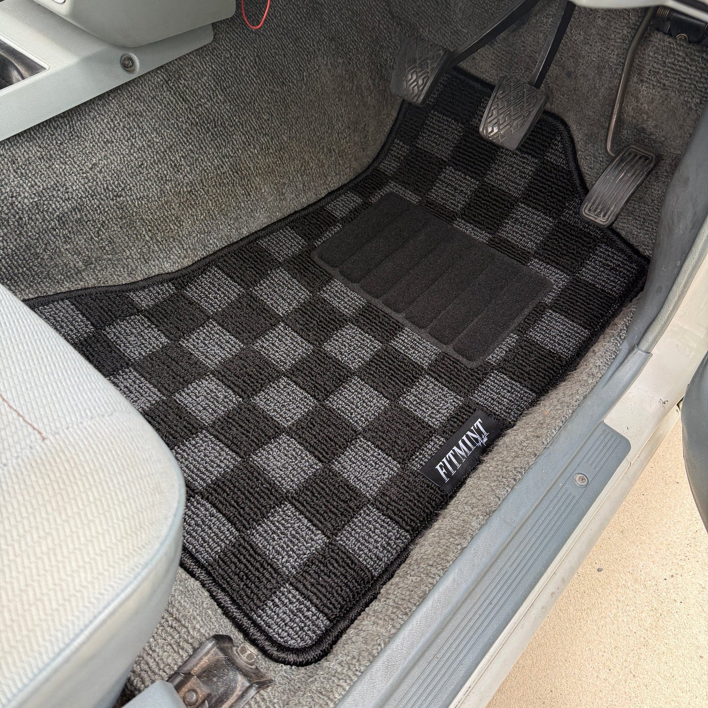 Checker Floor Mats to suit Toyota KE70 Corolla 1979