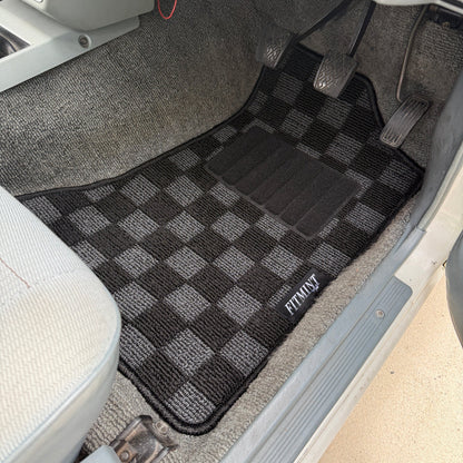 Checker Floor Mats to suit Toyota KE70 Corolla 1979