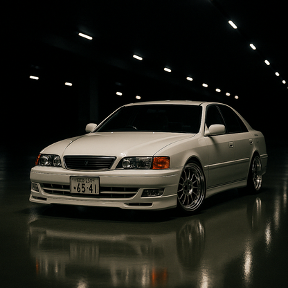 Toyota JZX100 Mark II Chaser 1996 - 01 - Checker Boot Mat