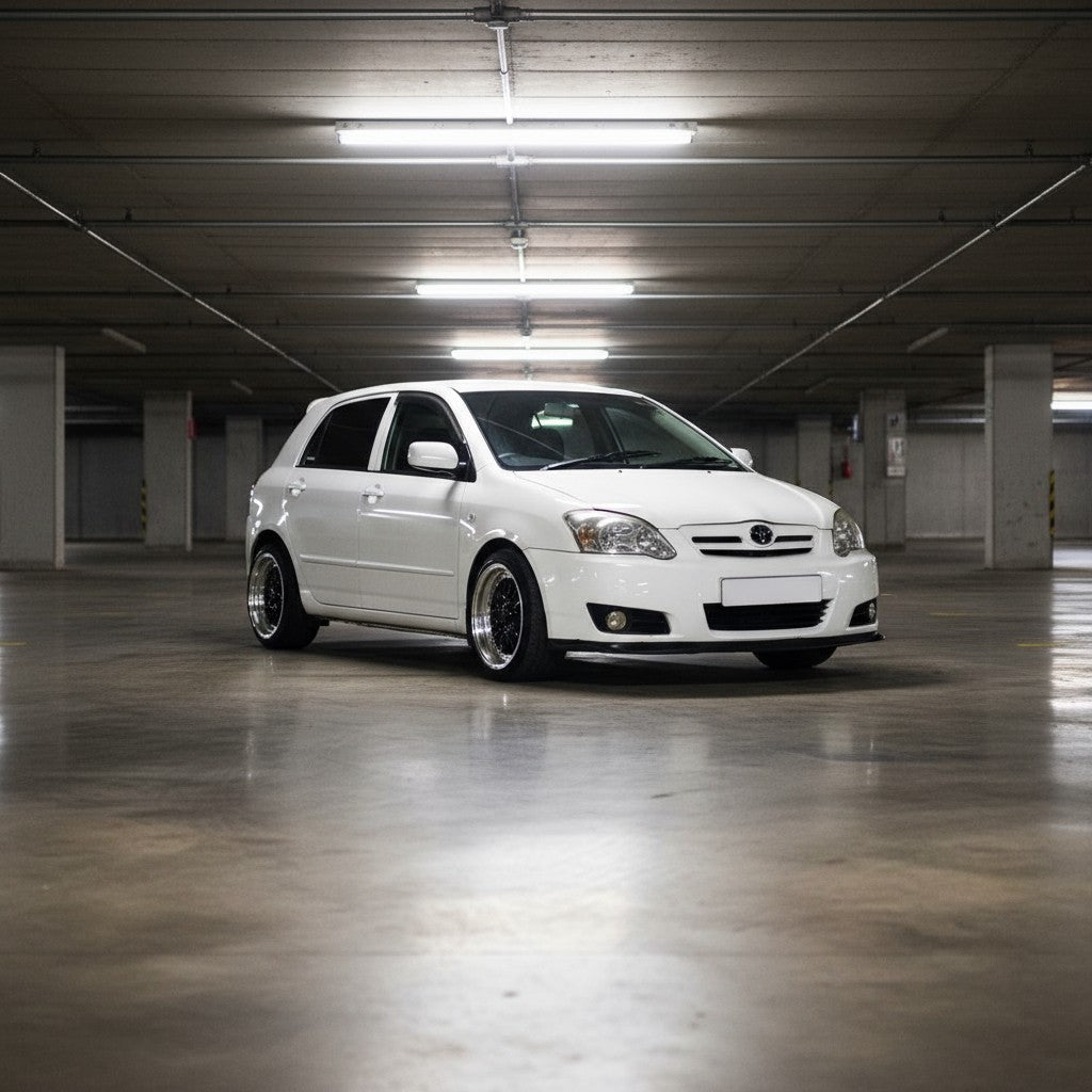 Toyota ZZE123 Corolla Run X RHD - Checker Floor Mats