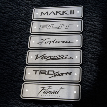 Rear Floor Mats Toyota Mark II Blit JZX110 / Verossa 2000 - '07