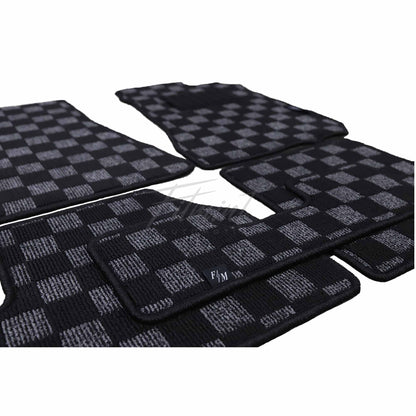 CHECKER Floor Mats Nissan Silvia S13 / 180sx / Type X (RHD)