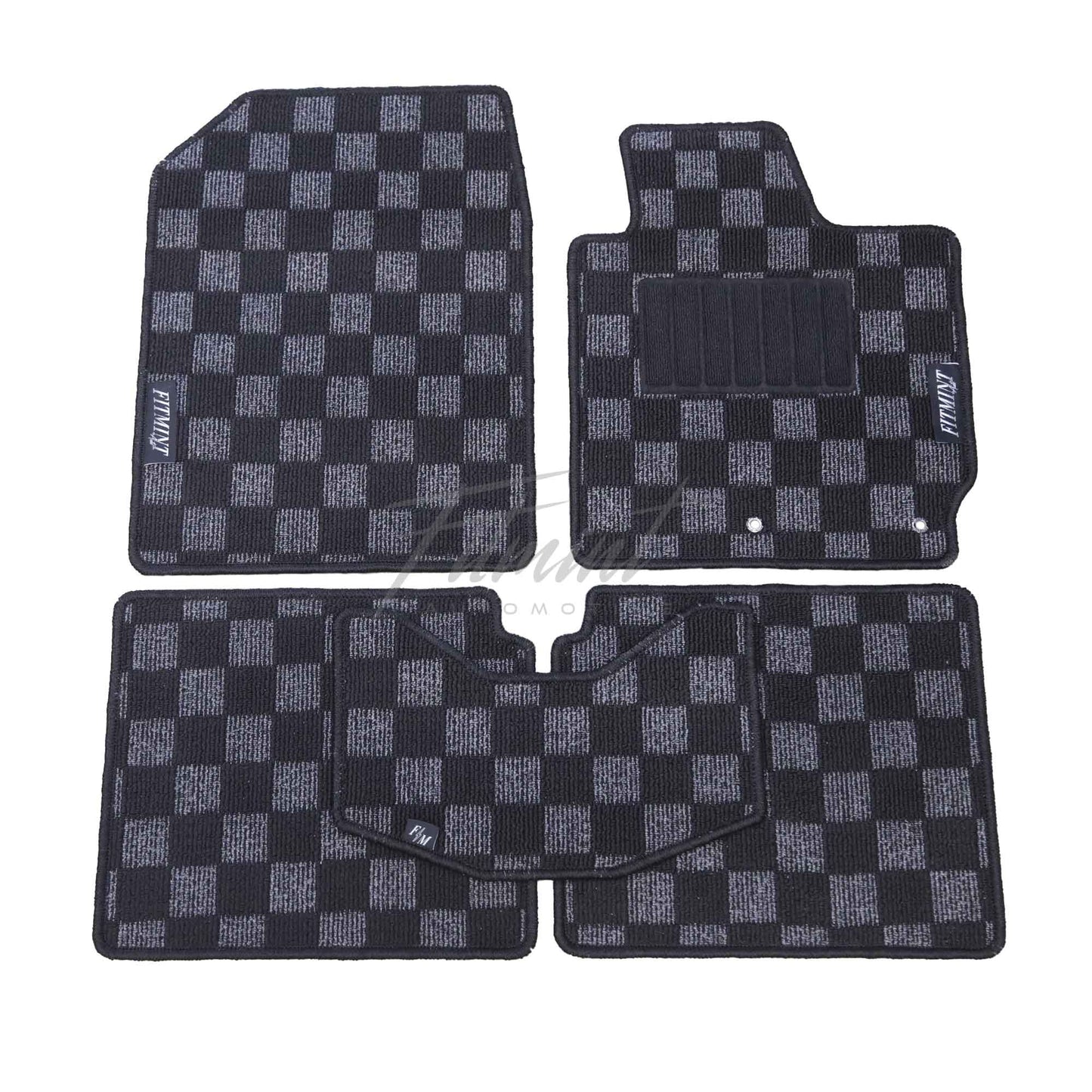 Mitsubishi CZ-T Colt RalliArt RHD - CHECKER Floor Mats