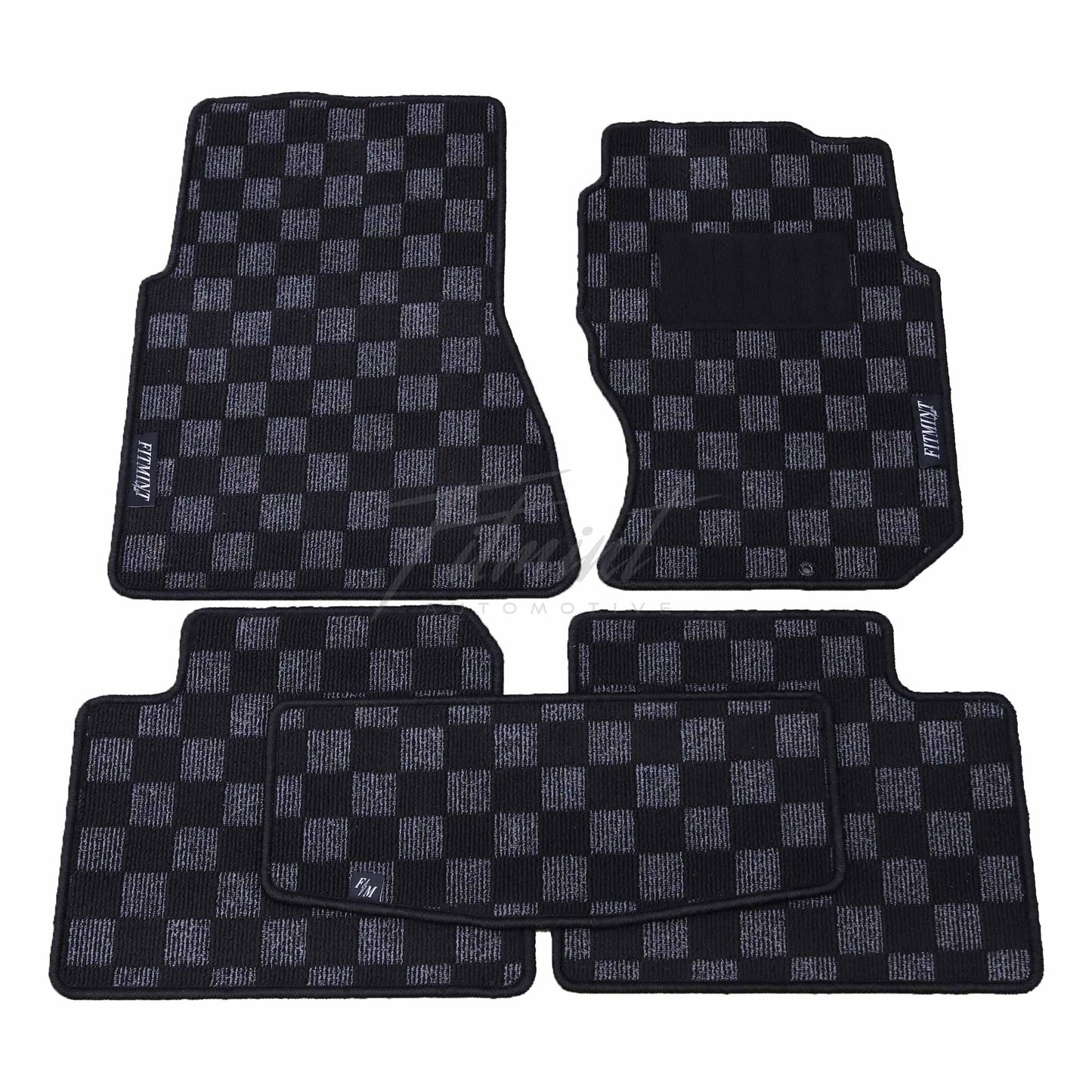 Nissan R32 Skyline Coupe & Sedan - Checker Floor Mats