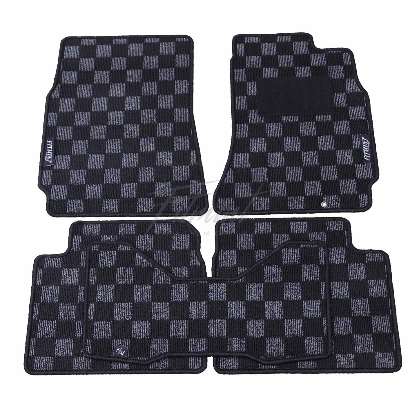 Nissan R33 Skyline Coupe & Sedan 1993-98 - Checker Floor Mats