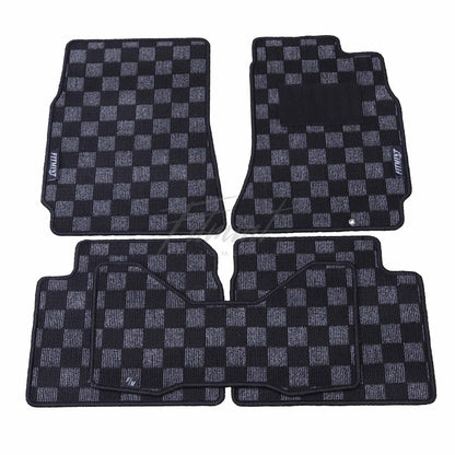 Nissan R33 Skyline Coupe & Sedan 1993-98 - Checker Floor Mats