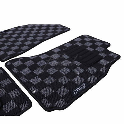 Nissan R34 Skyline Coupe & Sedan 1999-02 - Checker Floor Mats