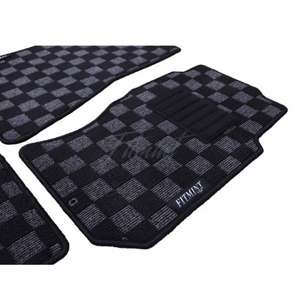 Nissan S13 Silvia / 180sx / Type X RHD - Checker Floor Mats