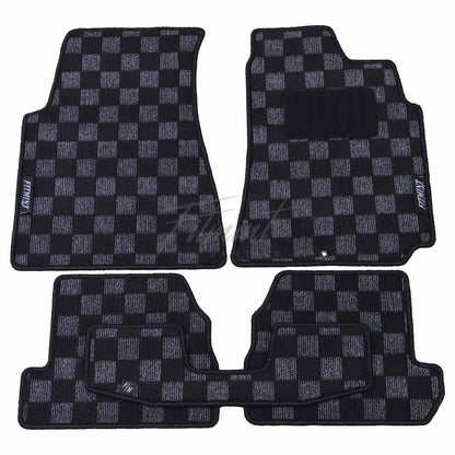 Nissan S14 Silvia / S15 / 200SX RHD - Checker Floor Mats